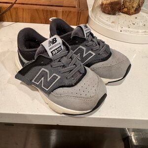 New Balance Kids' Sneakers in Gray and Black
